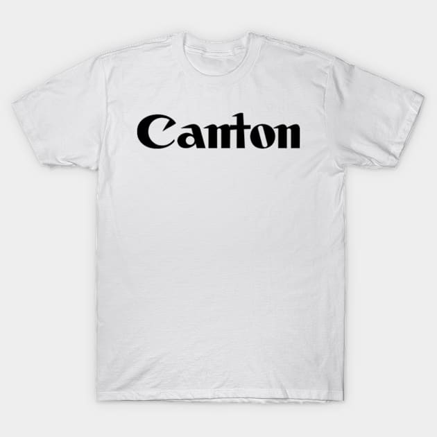 Canton Blue Hills T-Shirt by AsboDesign